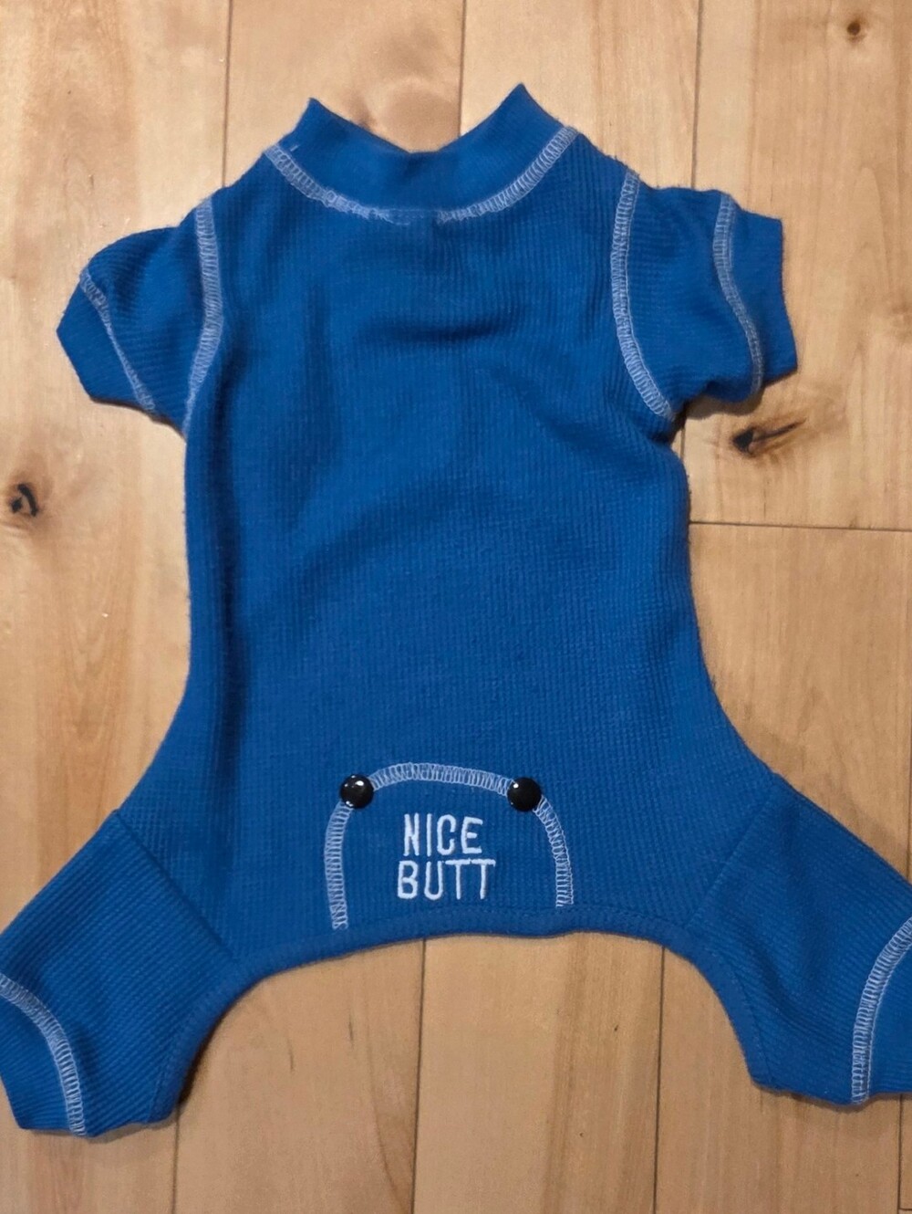 Fab Dog 'Nice Butt' Blue Dog Pajamas (XS)